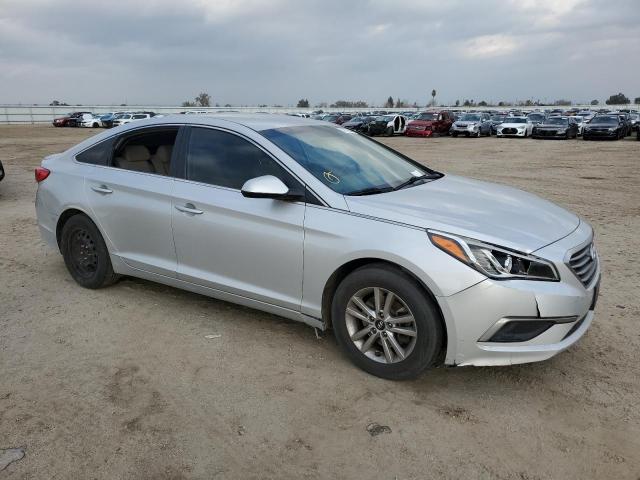 5NPE24AF6HH589516 - 2017 HYUNDAI SONATA SE SILVER photo 4