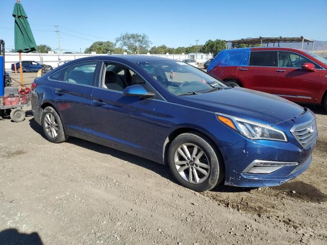 5NPE24AF4FH162395 - 2015 HYUNDAI SONATA SE BLUE photo 4