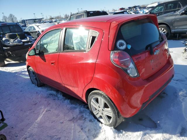 KL8CD6S96FC793398 - 2015 CHEVROLET SPARK 1LT RED photo 2