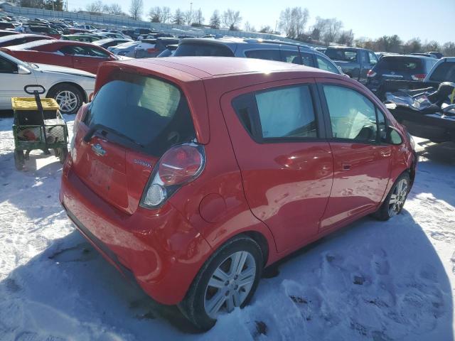 KL8CD6S96FC793398 - 2015 CHEVROLET SPARK 1LT RED photo 3