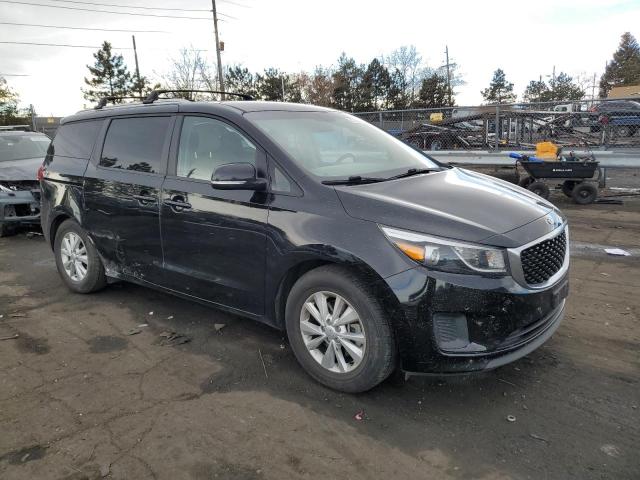 KNDMB5C10H6324166 - 2017 KIA SEDONA LX BLACK photo 4