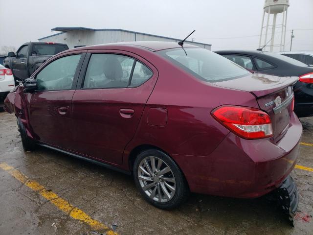 ML32F4FJ8KHF06605 - 2019 MITSUBISHI MIRAGE G4 SE BURGUNDY photo 2