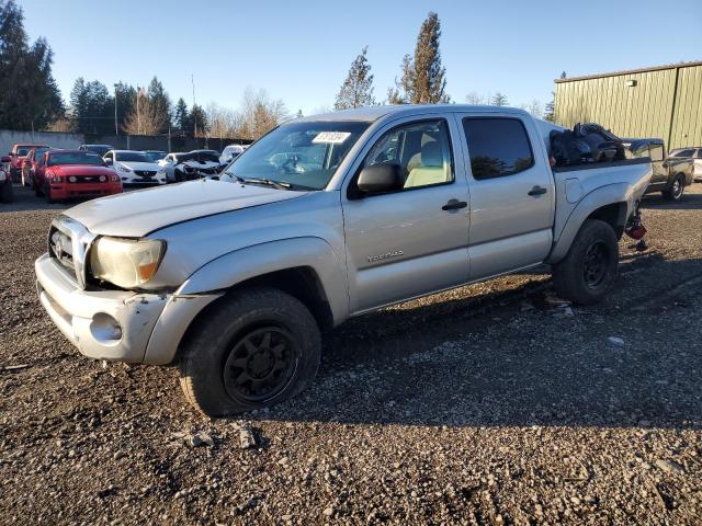 5TEJU62N96Z207368 - 2006 TOYOTA TACOMA DOUBLE CAB PRERUNNER SILVER photo 1
