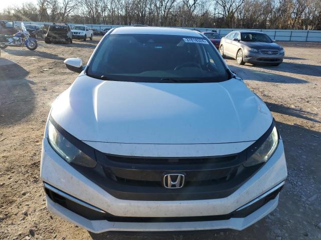 19XFC2F6XKE013955 - 2019 HONDA CIVIC LX WHITE photo 5