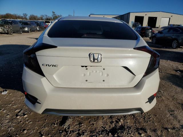 19XFC2F6XKE013955 - 2019 HONDA CIVIC LX WHITE photo 6