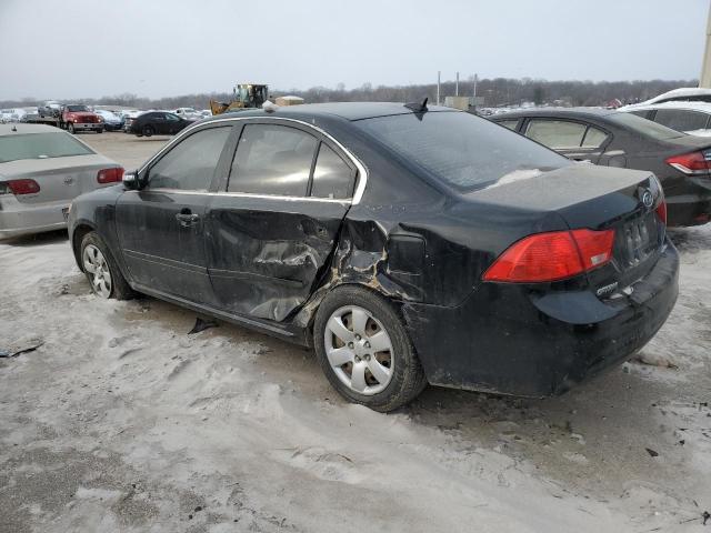 KNAGG4A88A5434268 - 2010 KIA OPTIMA LX BLACK photo 2