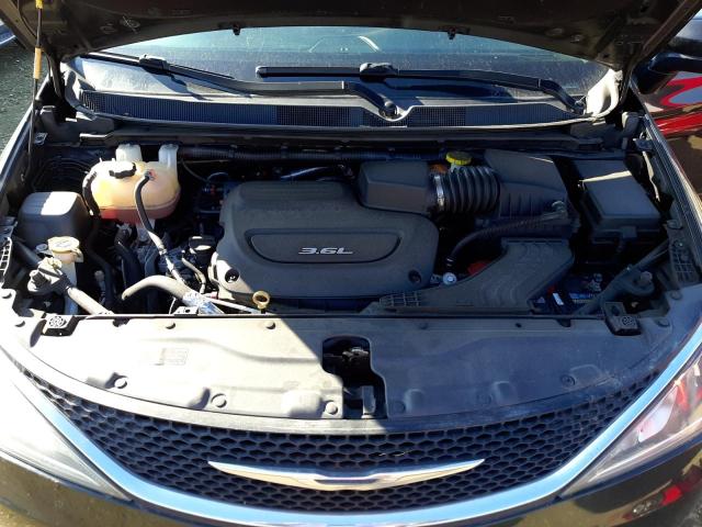 2C4RC1BG3HR569361 - 2017 CHRYSLER PACIFICA TOURING L BLACK photo 12