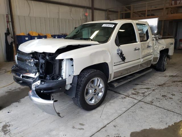 3GCPKTE73DG210304 - 2013 CHEVROLET SILVERADO K1500 LTZ WHITE photo 1