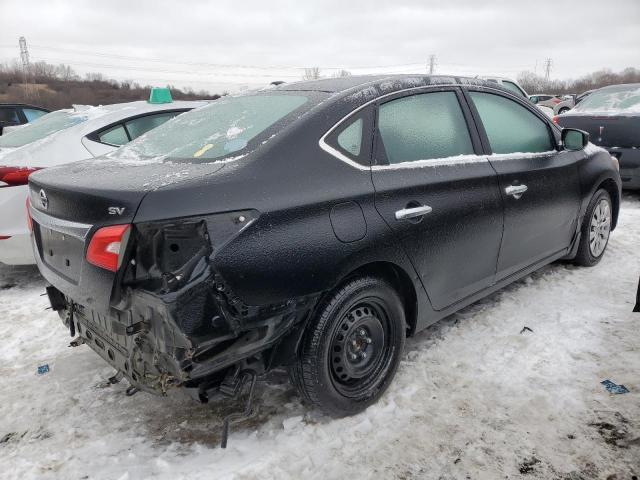 3N1AB7AP0HL723075 - 2017 NISSAN SENTRA S BLACK photo 3