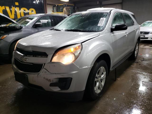 2GNALBEK6C1175709 - 2012 CHEVROLET EQUINOX LS SILVER photo 1