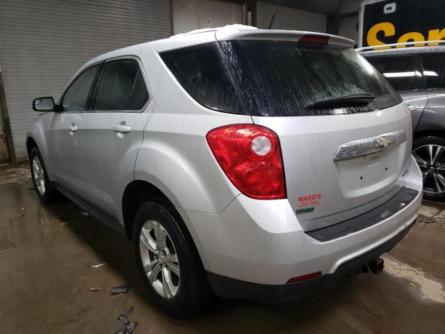 2GNALBEK6C1175709 - 2012 CHEVROLET EQUINOX LS SILVER photo 2