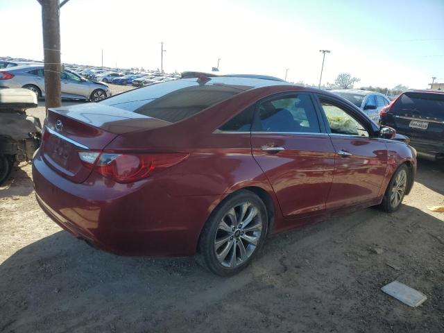 5NPEC4AC7DH648604 - 2013 HYUNDAI SONATA SE RED photo 3