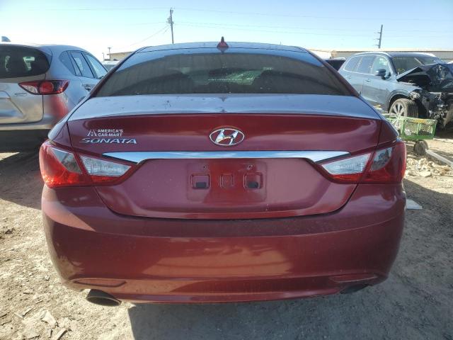 5NPEC4AC7DH648604 - 2013 HYUNDAI SONATA SE RED photo 6