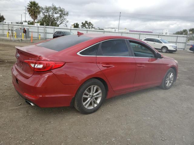 5NPE24AF2HH441668 - 2017 HYUNDAI SONATA SE RED photo 3