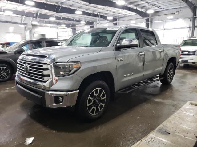 5TFHY5F16LX947421 - 2020 TOYOTA TUNDRA CREWMAX LIMITED GRAY photo 1