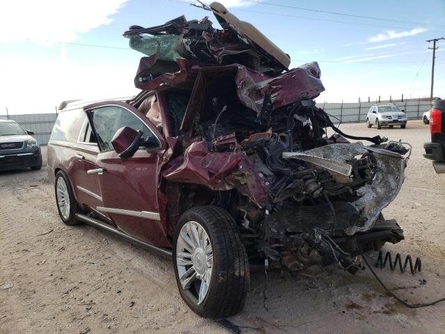 1GYS4KKJ9KR266267 - 2019 CADILLAC ESCALADE ESV PLATINUM მუქწითელი ფოტო 9