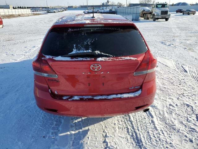 4T3BA3BB0DU036438 - 2013 TOYOTA VENZA LE RED photo 6