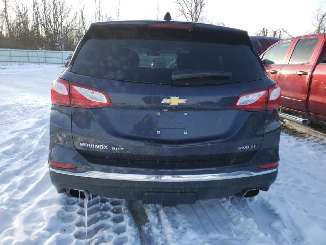 3GNAXVEX4KL176470 - 2019 CHEVROLET EQUINOX LT GRAY photo 6