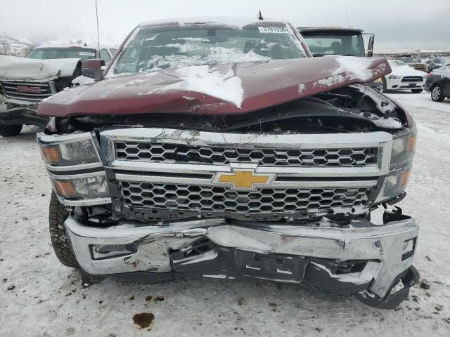 1GCVKRECXFZ342132 - 2015 CHEVROLET SILVERADO K1500 LT MAROON photo 5