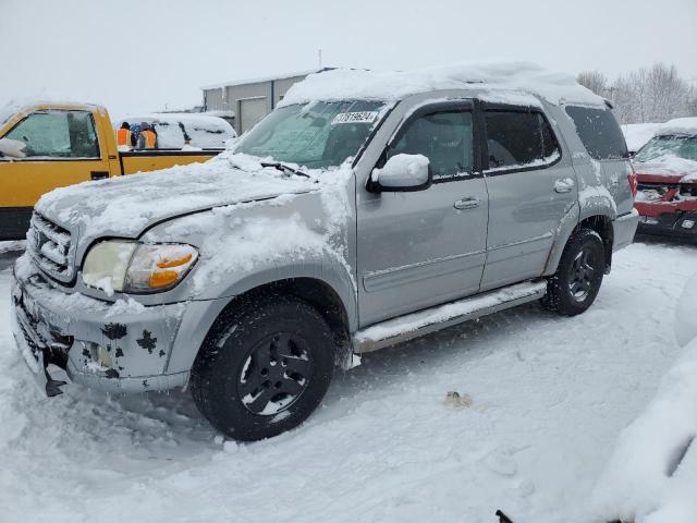 5TDBT48A92S056457 - 2002 TOYOTA SEQUOIA LIMITED SILVER photo 1