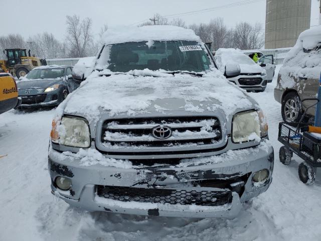 5TDBT48A92S056457 - 2002 TOYOTA SEQUOIA LIMITED SILVER photo 5