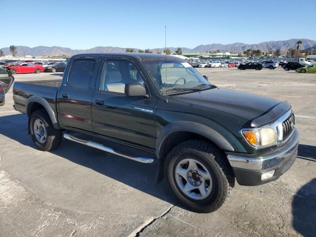 5TEGM92N42Z135808 - 2002 TOYOTA TACOMA DOUBLE CAB PRERUNNER GREEN photo 4