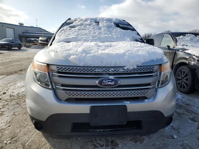 1FMHK7B81CGA79520 - 2012 FORD EXPLORER SILVER photo 5