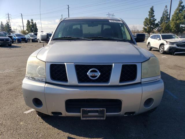 1N6AA07B05N512714 - 2005 NISSAN TITAN XE SILVER photo 5