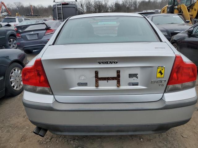 YV1RS53D312085848 - 2001 VOLVO S60 T5 SILVER photo 6