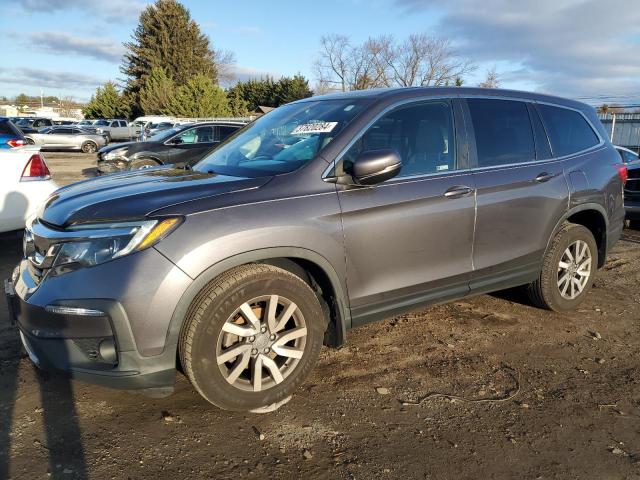 5FNYF6H32KB070056 - 2019 HONDA PILOT EX GRAY photo 1