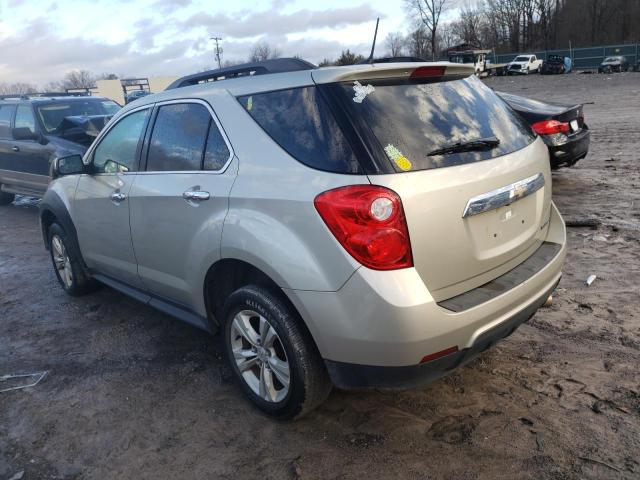 2GNALBEK9E6179761 - 2014 CHEVROLET EQUINOX LT GOLD photo 2