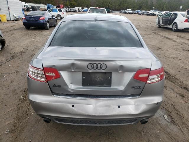 WAUKGAFB0BN021209 - 2011 AUDI A6 PRESTIGE GRAY photo 6