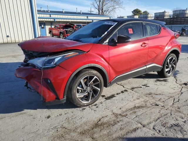 JTNKHMBX1M1119447 - 2021 TOYOTA C-HR XLE BURGUNDY photo 1