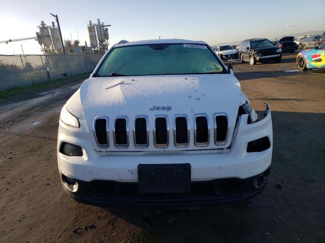 1C4PJMCB6FW745180 - 2015 JEEP CHEROKEE LATITUDE WHITE photo 5