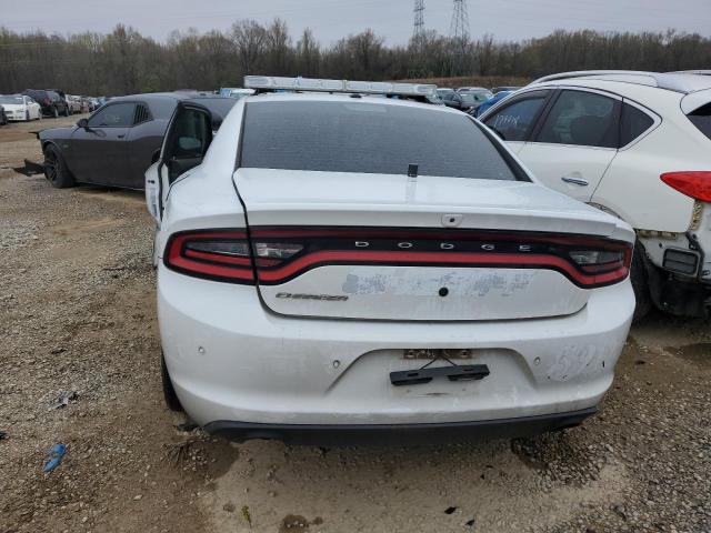 2C3CDXAT3KH575912 - 2019 DODGE CHARGER POLICE WHITE photo 6
