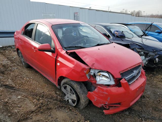 KL1TD56668B008833 - 2008 CHEVROLET AVEO BASE Qırmızı foto 4