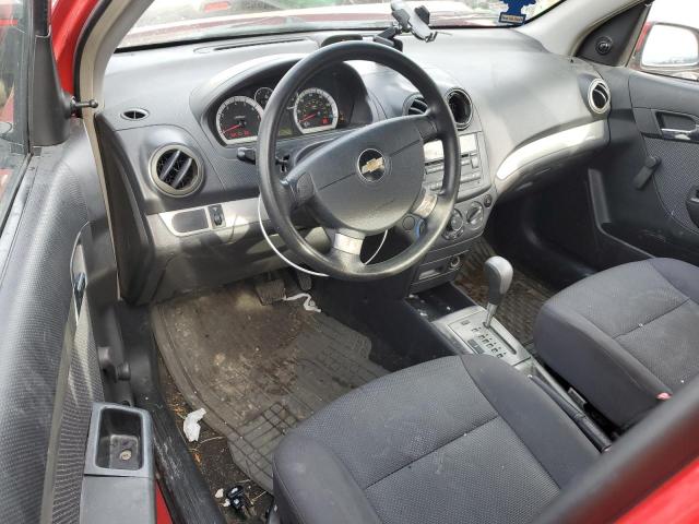KL1TD56668B008833 - 2008 CHEVROLET AVEO BASE Qırmızı foto 8