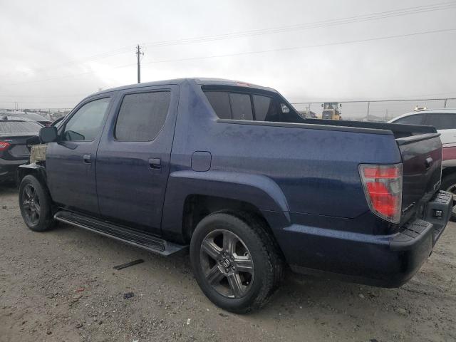 5FPYK1F54DB002385 - 2013 HONDA RIDGELINE RTL BLUE photo 2