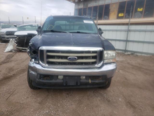 1FTSW31F12EC39090 - 2002 FORD F350 SRW SUPER DUTY BLUE photo 5