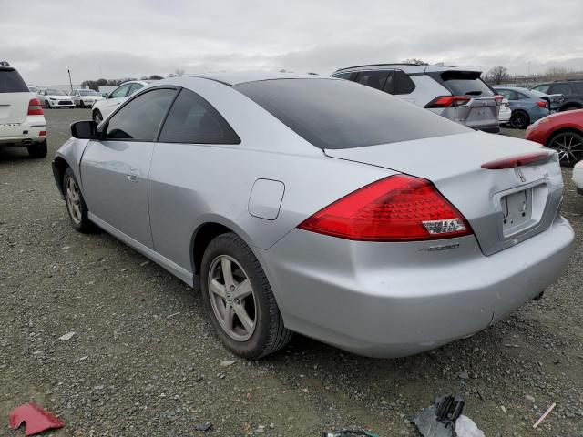 1HGCM72727A011446 - 2007 HONDA ACCORD EX SILVER photo 2