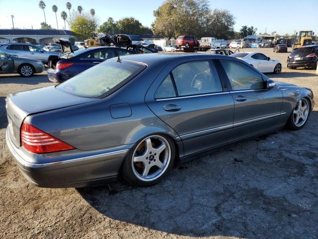 WDBNG83J76A462853 - 2006 MERCEDES-BENZ S 430 4MATIC GRAY photo 3