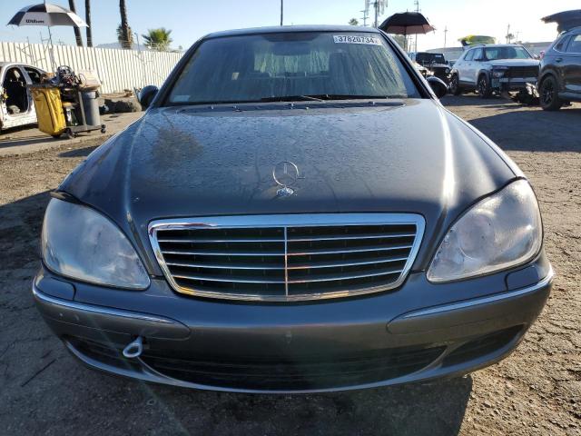 WDBNG83J76A462853 - 2006 MERCEDES-BENZ S 430 4MATIC GRAY photo 5