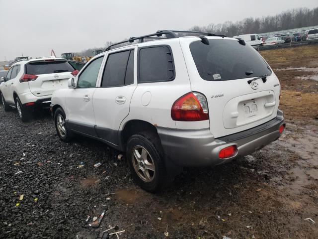 KM8SB12B24U615876 - 2004 HYUNDAI SANTA FE GL WHITE photo 2