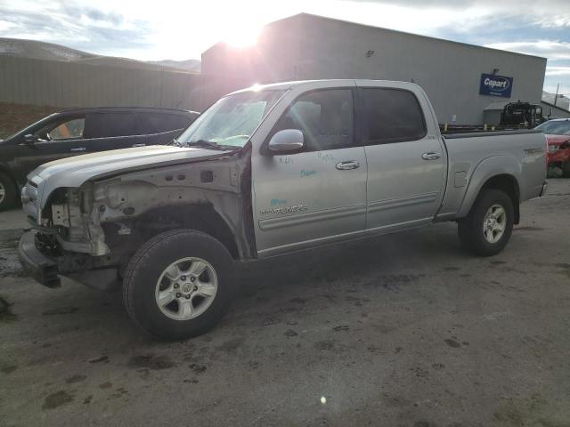 5TBDT44196S550380 - 2006 TOYOTA TUNDRA DOUBLE CAB SR5 SILVER photo 1