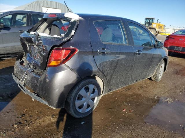 VNKKTUD39GA063430 - 2016 TOYOTA YARIS L GRAY photo 3