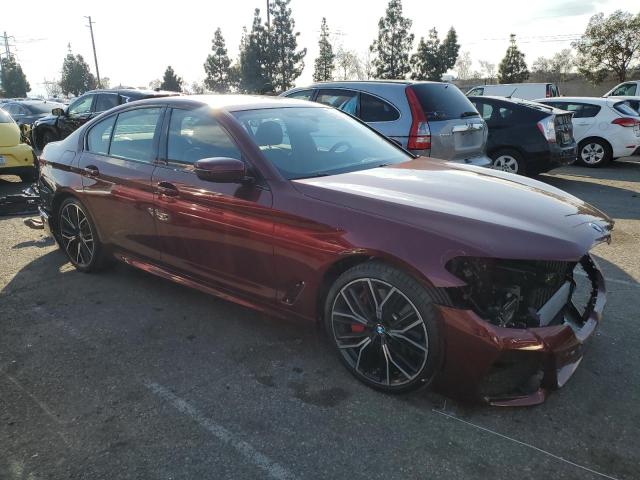 WBA53BJ03PCM17884 - 2023 BMW 540 I RED photo 4