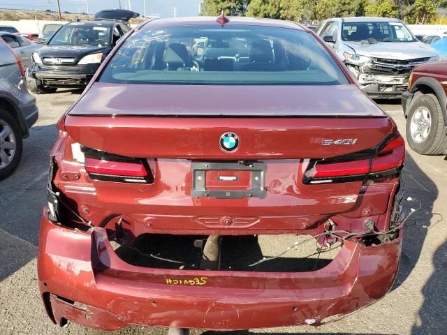 WBA53BJ03PCM17884 - 2023 BMW 540 I RED photo 6