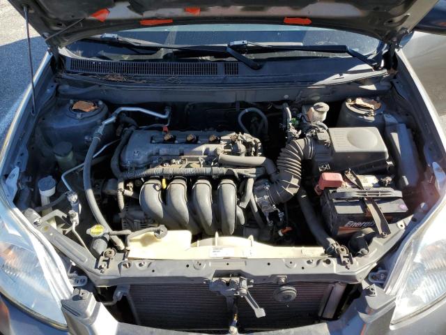 2T1KR32E85C380940 - 2005 TOYOTA COROLLA MA XR CHARCOAL photo 11