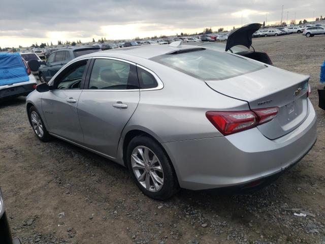 1G1ZD5ST5MF009207 - 2021 CHEVROLET MALIBU LT SILVER photo 2