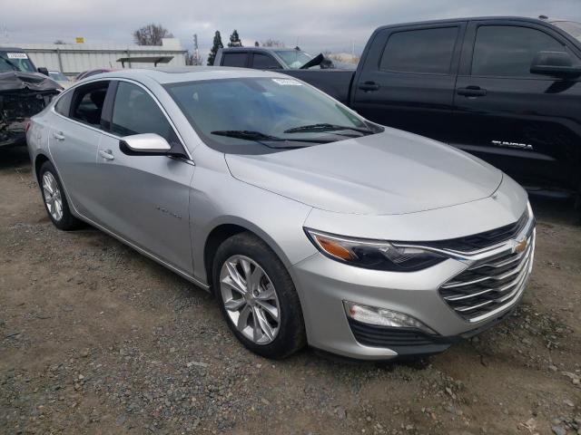 1G1ZD5ST5MF009207 - 2021 CHEVROLET MALIBU LT SILVER photo 4